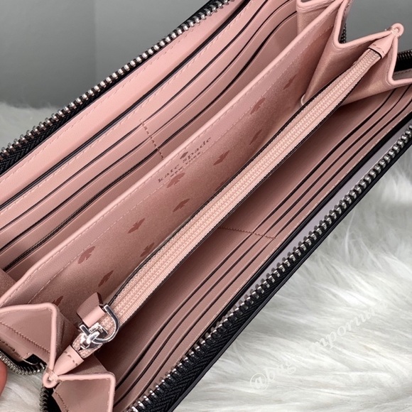 Kate Spade Frosty Penguin Large Continental Wallet - Picture 3 of 8